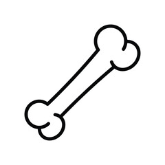 bone icon vector design template in white background
