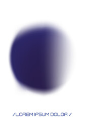 Futuristic Background Set with Gradient Mesh Holographic Shapes. Vector Template Design for your Business. Minimal Print Set in Purple Blue Colors for Your Identity Style.