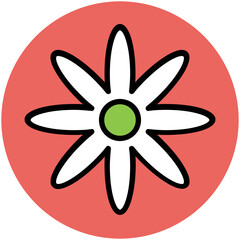 Nature Colored Vector Icons