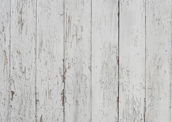 White old wood surface as background.