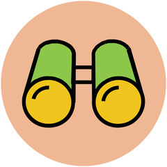 Travel Colored Vector Icons