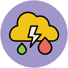 Travel Colored Vector Icons