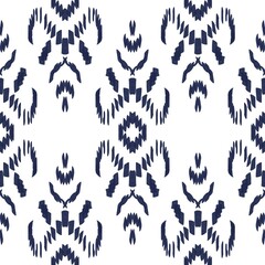 Fototapeta premium ethnic, ikat, patterns, geometric, native, tribal, boho, motif, aztec, textile, fabric, carpet, mandalas, african, american, india, flower, printing, wallpaper, silk, batik, fiber, asia, pape, abstrac