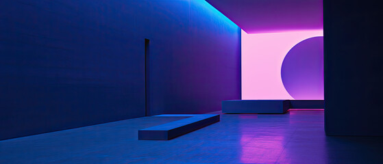 Luminous Light Installation, AI Generated