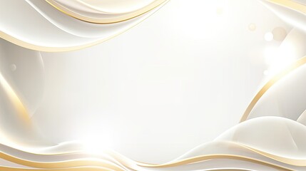 white and gold abstract luxury background 