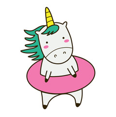 cute unicorn art © Vlada Filippova