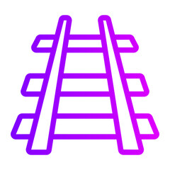 railway gradient icon
