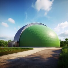 Innovative design of a small-scale waste-to-energy facility using anaerobic digestion
