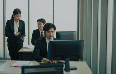 Call center representative answer multi-line phones, record, take detailed notes on comments, inquiries, and concerns. Setting priorities and resolving customer issues with patience and empathy.