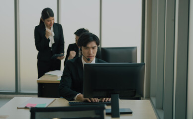 Call center representative answer multi-line phones, record, take detailed notes on comments, inquiries, and concerns. Setting priorities and resolving customer issues with patience and empathy.