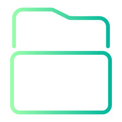 folder gradient icon