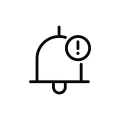 Obraz premium Bell notification icon set isolated on white background. Contains such as add, X cross, check mark, exclamation, zzz, do not enter, settings, lock sign. Perfect for website or design graphic.