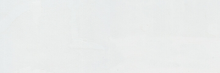 Clean panorama white wall. Empty blank concrete white rough wall for background and texture....