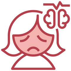 brain line icon,linear,outline,graphic,illustration