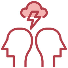 stress line icon,linear,outline,graphic,illustration