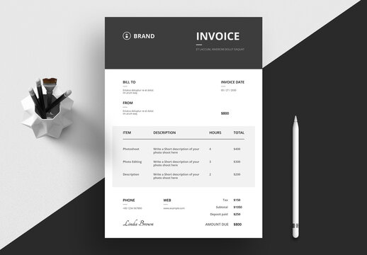 Invoice Layout