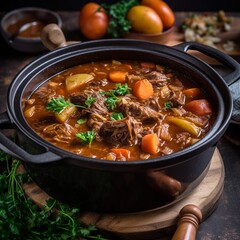 Namibian Potjiekos: Hearty and Flavorful Slow-Cooked Meat and Vegetable Stew