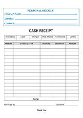 Editable vector templates for receipts, invoices, and delivery forms. Customize every detail effortlessly, impress customers, and elevate your business's image. Save time with user-friendly designs.