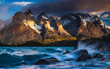 Fototapeta na wymiar Torres del Paine Nationalpark