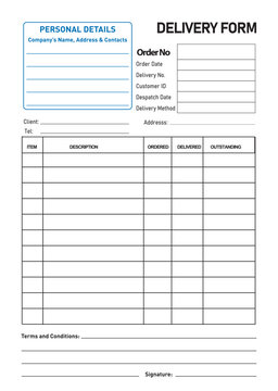 Editable vector templates for receipts, invoices, and delivery forms. Customize every detail effortlessly, impress customers, and elevate your business's image. Save time with user-friendly designs.