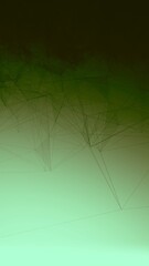 Abstract Geometric Background Connecting Dots as Plexus in Dark Green