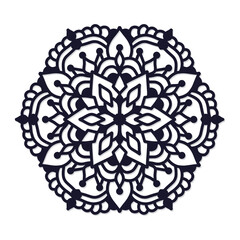 laser cut wall decor mandala design