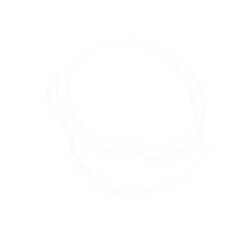 White stain. White brush stroke.