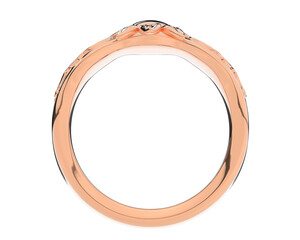 Obraz premium Jewelry on transparent background. 3d rendering - illustration