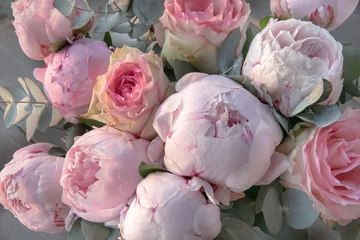 Fototapete Pfingstrosen Rosen  © Ccilia