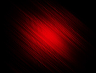 Dark red abstract sports layout design with flat lines. Decorative shining illustration with stripes. Futuristic digital motion blur rays of light background