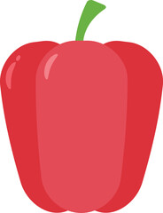 赤いパプリカのアイコン