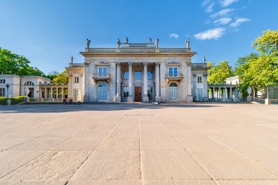 Pałac na Wyspie- Łazienki Królewskie, Warszawa.	