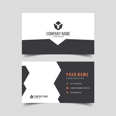 Vector Minimalist and Elegant Business Card Template