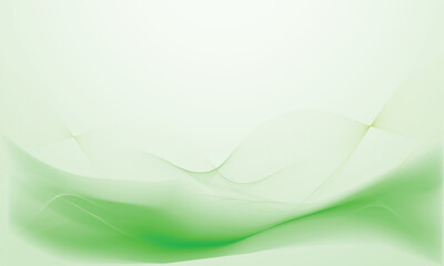 Fototapeta premium Abstract Background Soft green Curved