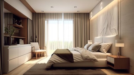 Naklejka na ściany i meble Bedroom Design Ideas