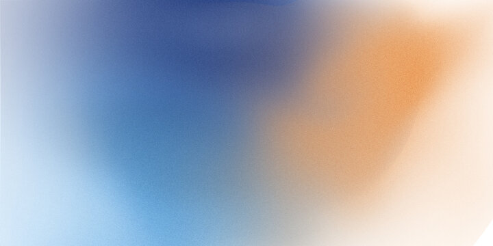 Abstract Blur orange blue gradient with Noisy Texture