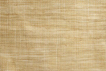 Linen fabric cloth closeup background Generative AI