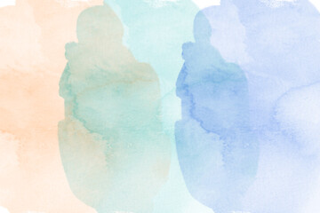 Hand painted watercolor background