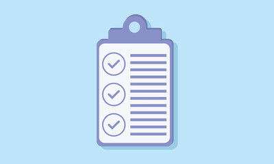 Priority to-do checklist or prescription.