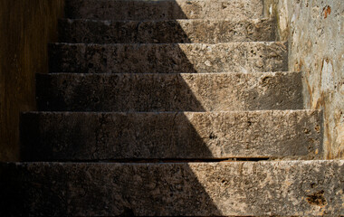 old stone stairs