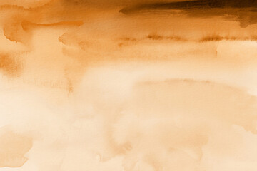 Yellow Watercolour Background, Digital Paper, Orange Water Color Texture