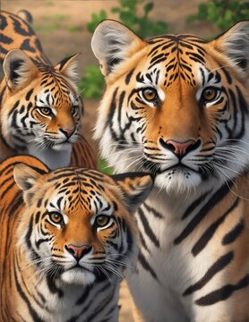 3 tigers