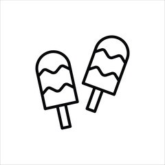 Simple set of food and drink related vector line icons. Contains such icons as burger, noodle, hotdog, ice cream, pizza, french fries,  and more. 