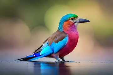 blue tailed bee eater generated by Ai