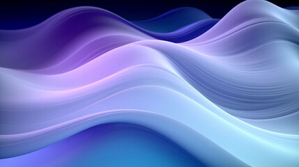 A vibrant blue and purple abstract background. Generative ai