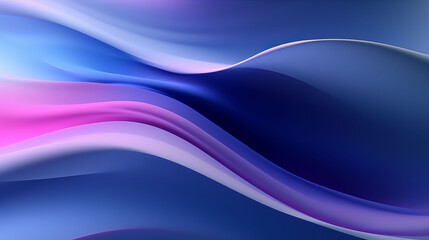 Fototapeta premium A vibrant blue and purple abstract background. Generative ai