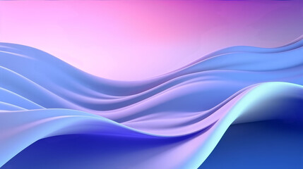 A vibrant blue and purple abstract background. Generative ai