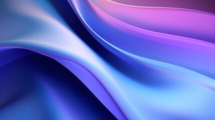 Fototapeta premium A vibrant blue and purple abstract background. Generative ai