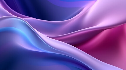 Obraz premium A vibrant blue and purple abstract background. Generative ai