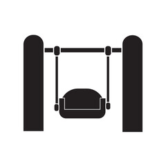 swing icon vector design template